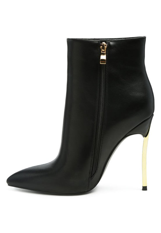PATENT STILETTO BOOT