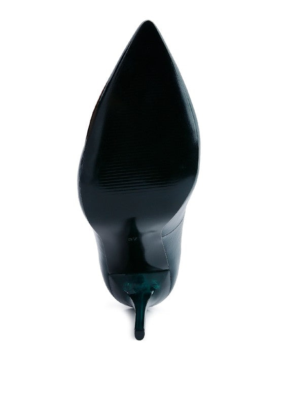 PATENT STILETTO HEELS