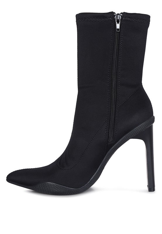 POINTED TOE ANKLE BOOTS