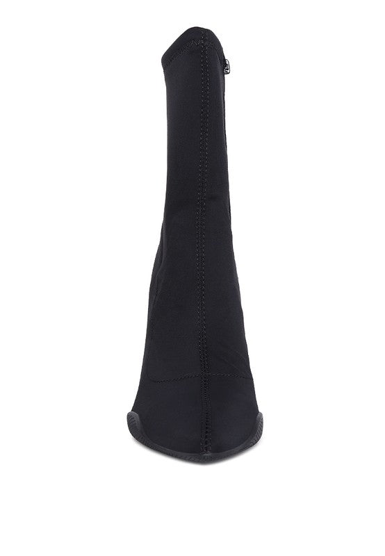 POINTED TOE ANKLE BOOTS