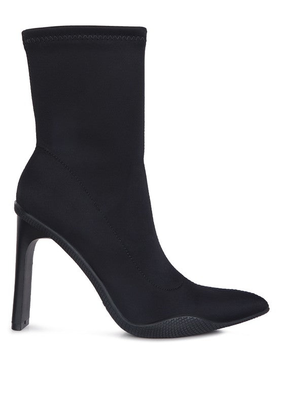 POINTED TOE ANKLE BOOTS