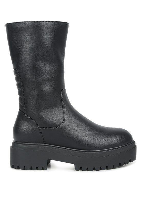 CHUNKY CALF BOOTS