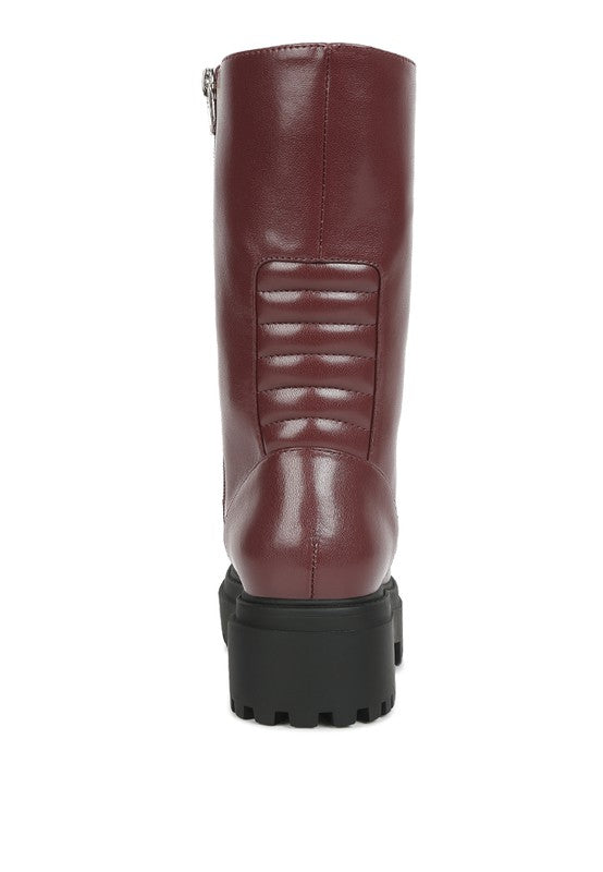 CHUNKY CALF BOOTS