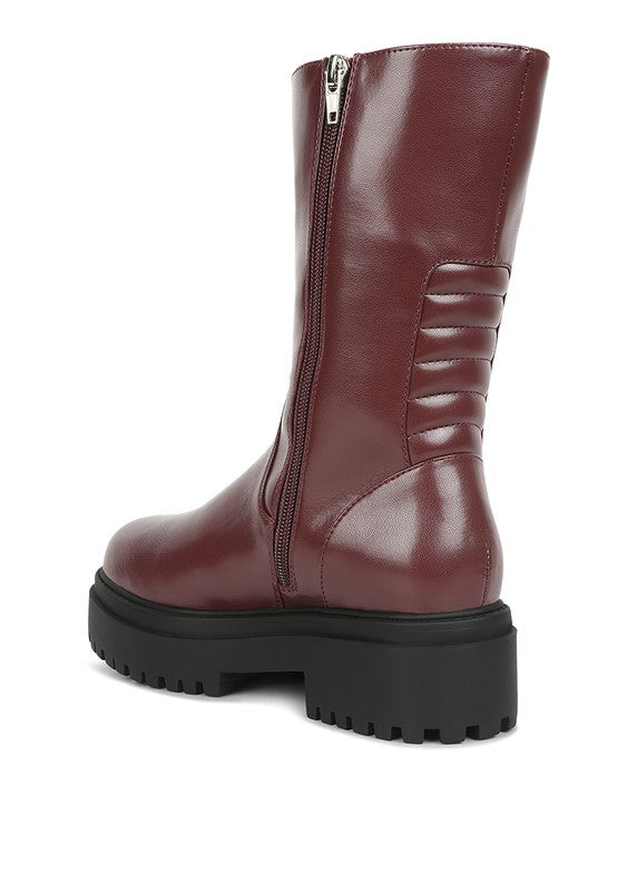 CHUNKY CALF BOOTS