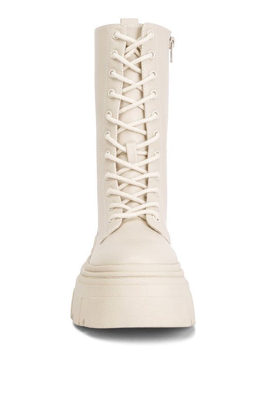 CHUNKY COMBAT BOOTS