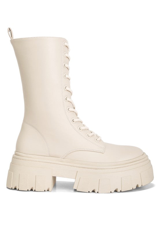 CHUNKY COMBAT BOOTS
