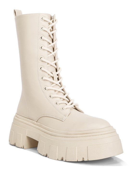 CHUNKY COMBAT BOOTS