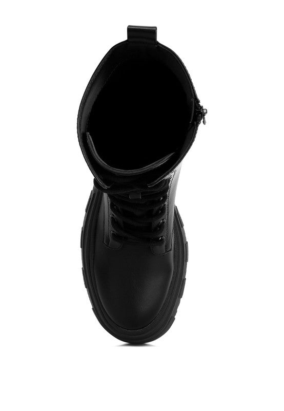 CHUNKY COMBAT BOOTS