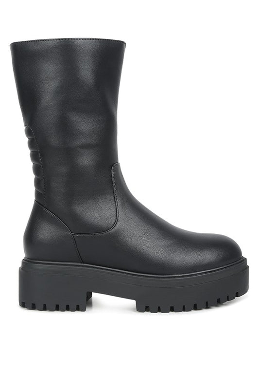 CHUNKY CALF BOOTS