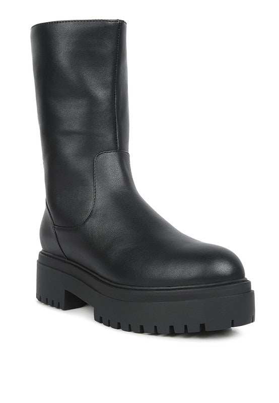 CHUNKY CALF BOOTS