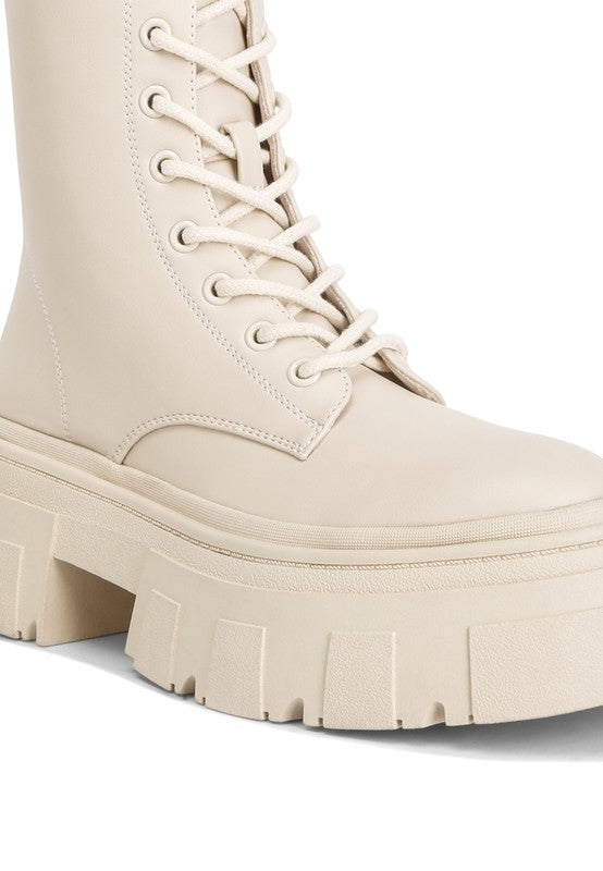 CHUNKY COMBAT BOOTS